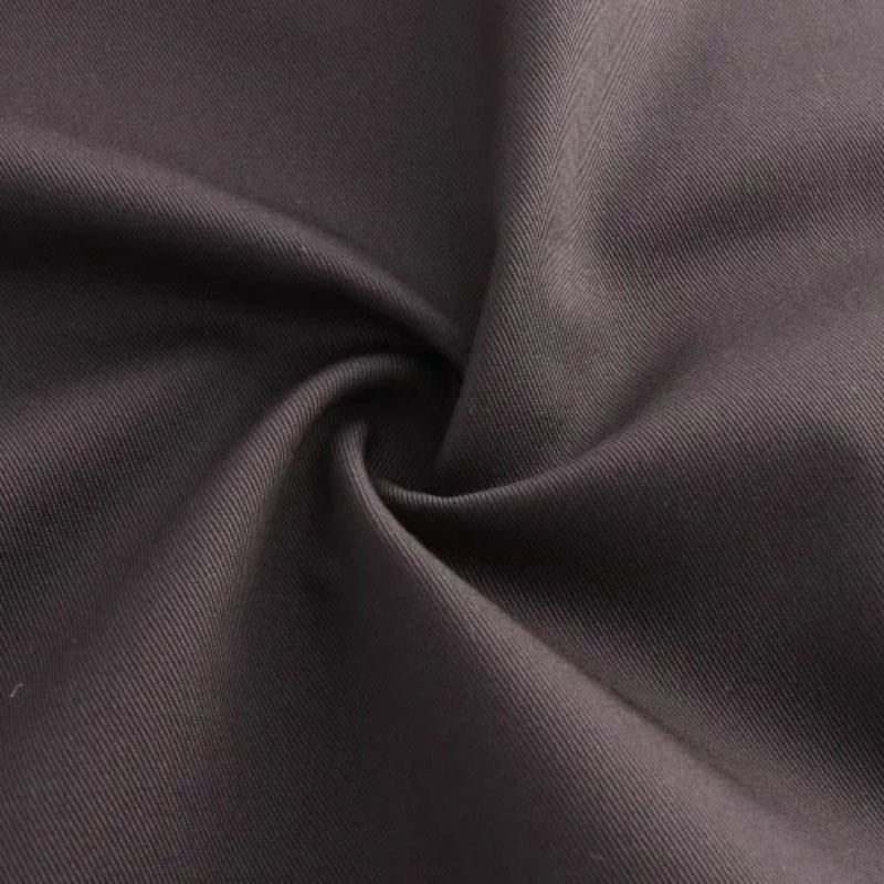 TMIE-08-4-3 120GSM tingiu tecido de sarja de popeline de poliéster com cores