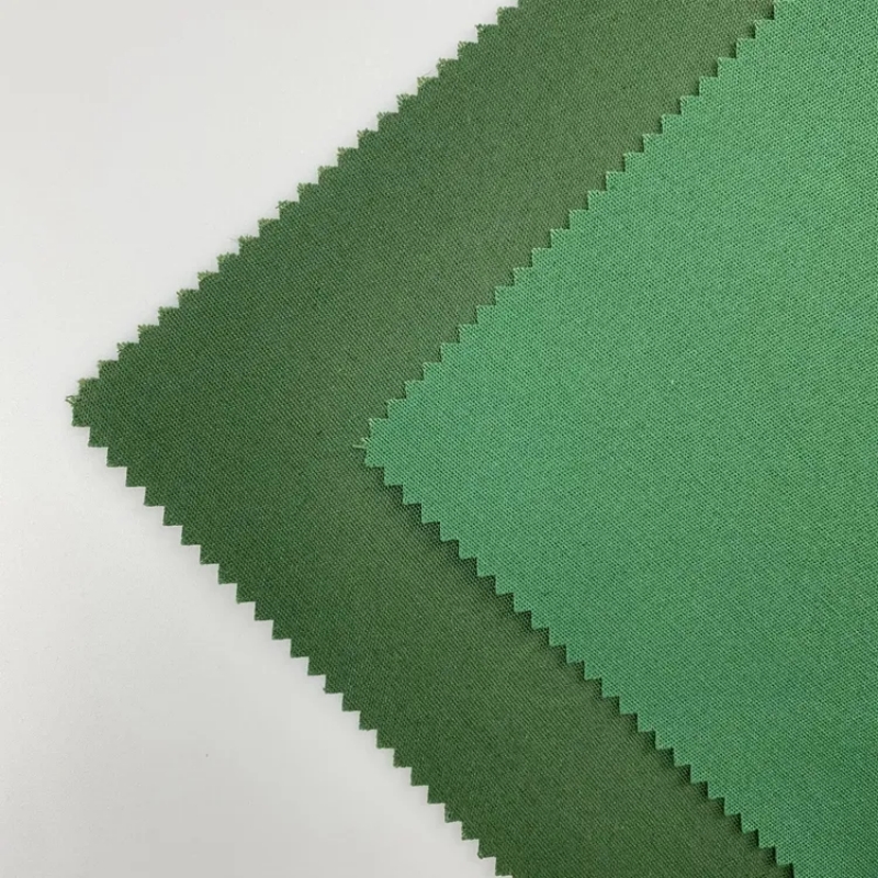 TMIE-08-4-3 120GSM tingiu tecido de sarja de popeline de poliéster com cores