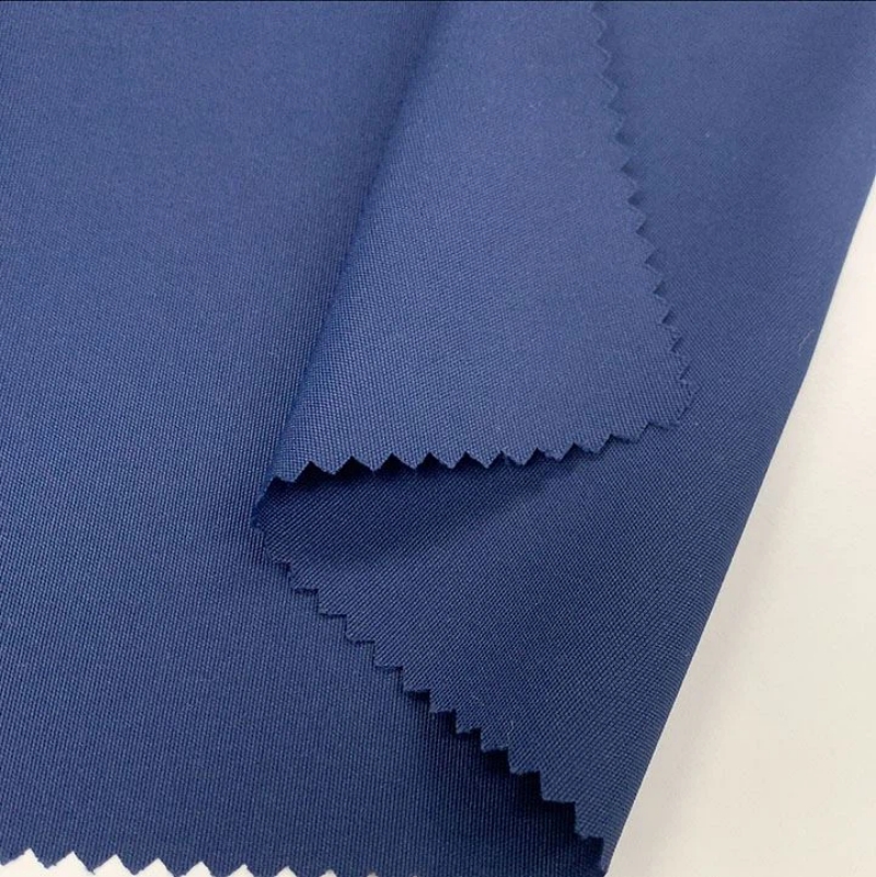 TMIE-08-4-3 120GSM tingiu tecido de sarja de popeline de poliéster com cores