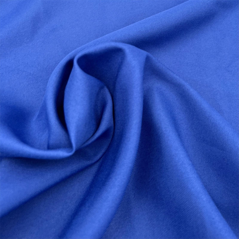 Peso médio azul da sarja TMIE-03-1-4 tela do poliéster de 150 G/M Minimatt